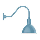 Montclair Light Works - Deep Bowl 10" Gooseneck Wall Light - GNA115-54 | Montreal Lighting & Hardware