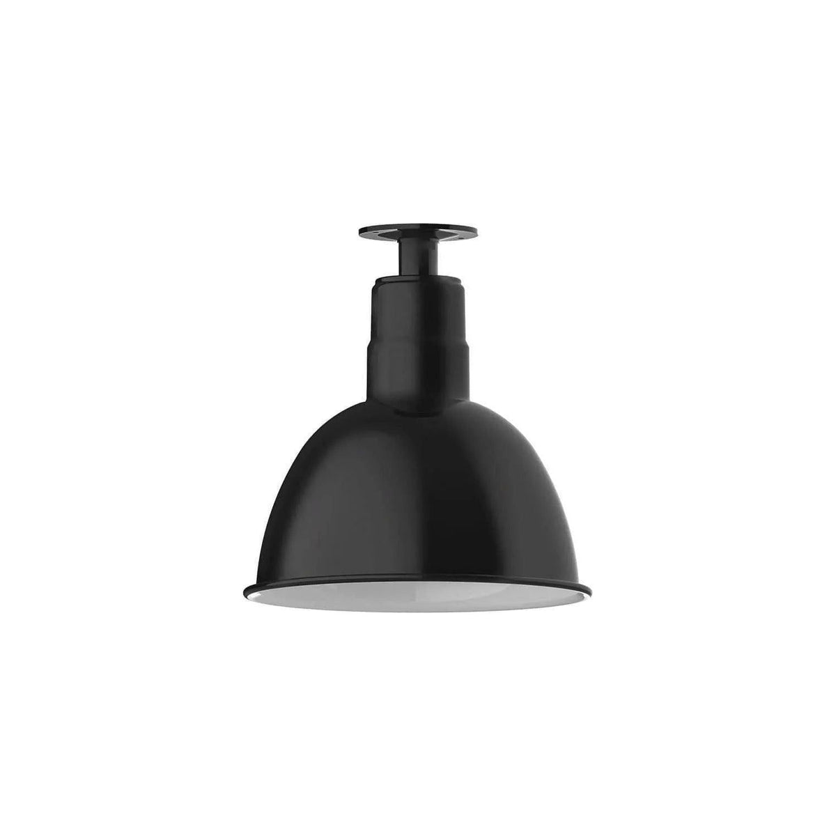 Montclair Light Works - Deep Bowl 12" Flush Mount - FMB116-41 | Montreal Lighting & Hardware