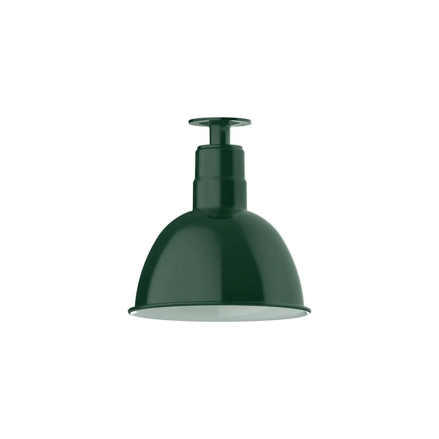 Montclair Light Works - Deep Bowl 12" Flush Mount - FMB116-42 | Montreal Lighting & Hardware