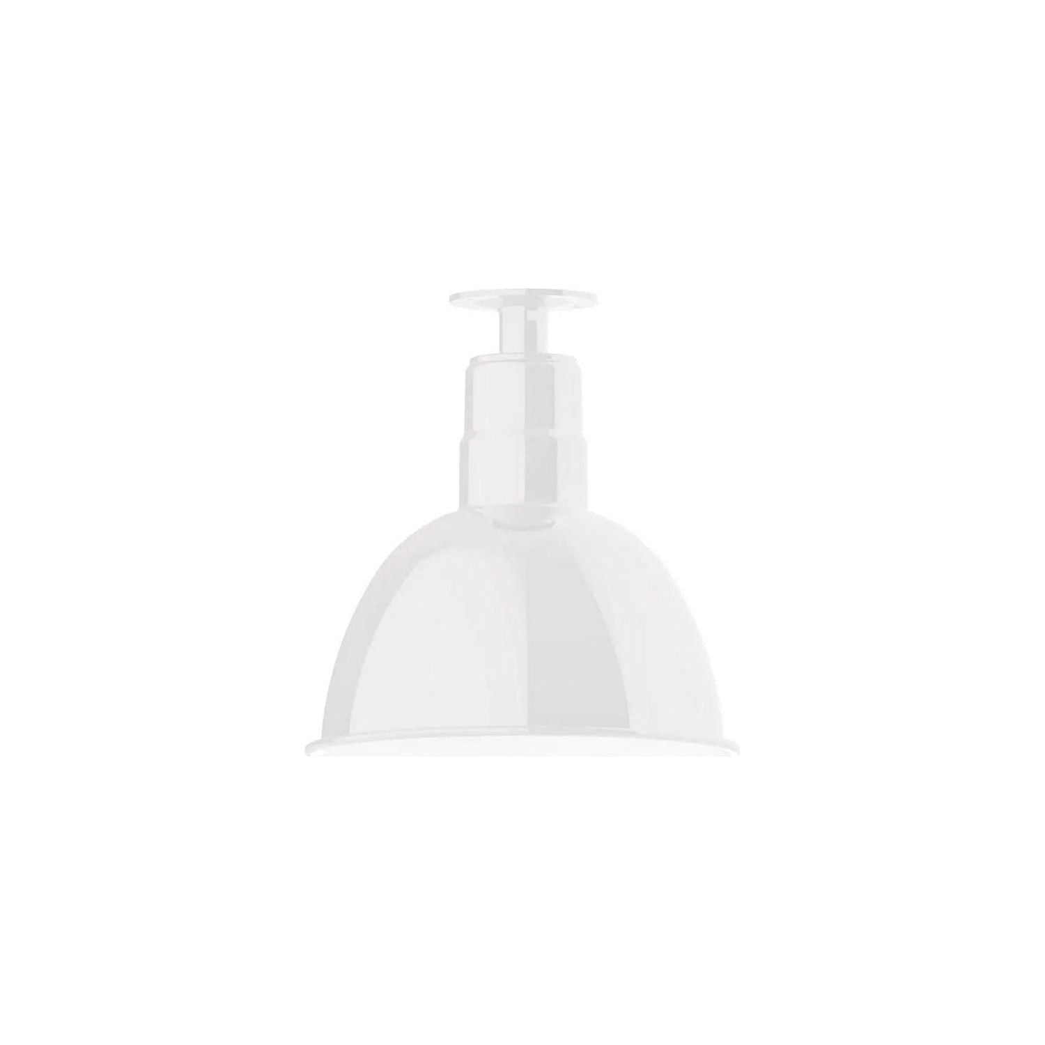 Montclair Light Works - Deep Bowl 12" Flush Mount - FMB116-44 | Montreal Lighting & Hardware