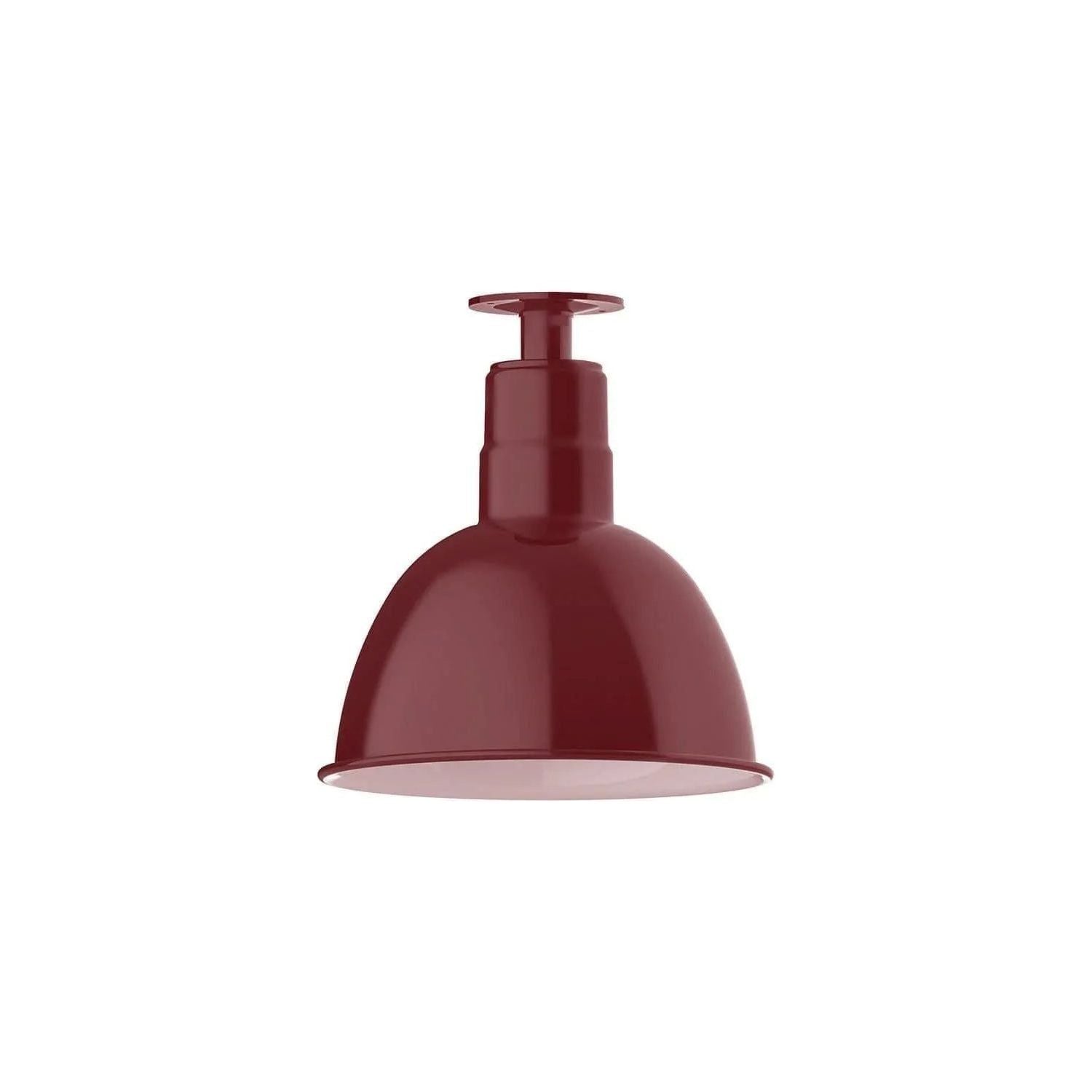 Montclair Light Works - Deep Bowl 12" Flush Mount - FMB116-55 | Montreal Lighting & Hardware