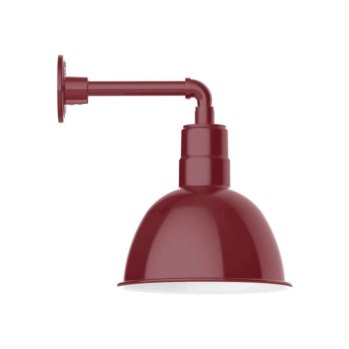 Montclair Light Works - Deep Bowl 12" Straight Arm Wall Light - GNN116-55 | Montreal Lighting & Hardware