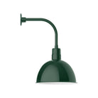 Montclair Light Works - Deep Bowl 16" Curved Arm Wall Light - GNU117-42 | Montreal Lighting & Hardware
