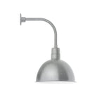 Montclair Light Works - Deep Bowl 16" Curved Arm Wall Light - GNU117-49 | Montreal Lighting & Hardware
