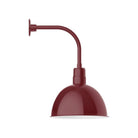 Montclair Light Works - Deep Bowl 16" Curved Arm Wall Light - GNU117-55 | Montreal Lighting & Hardware