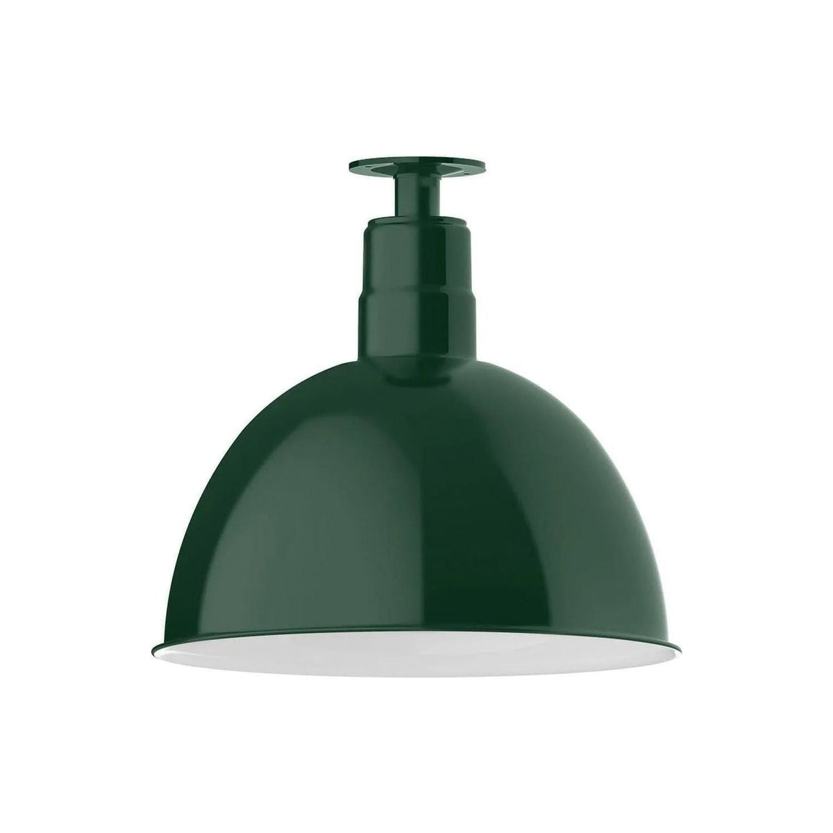 Montclair Light Works - Deep Bowl 16" Flush Mount - FMB117-42 | Montreal Lighting & Hardware