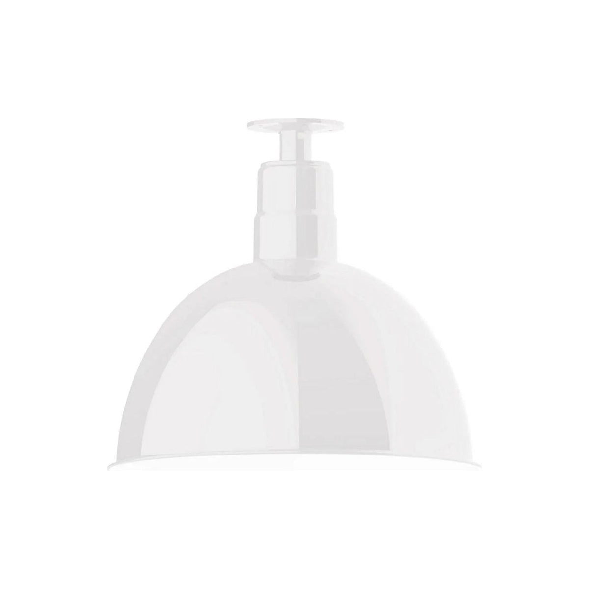 Montclair Light Works - Deep Bowl 16" Flush Mount - FMB117-44 | Montreal Lighting & Hardware