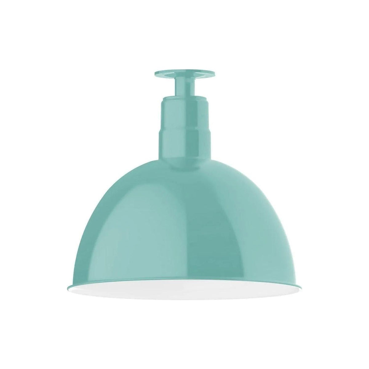 Montclair Light Works - Deep Bowl 16" Flush Mount - FMB117-48 | Montreal Lighting & Hardware