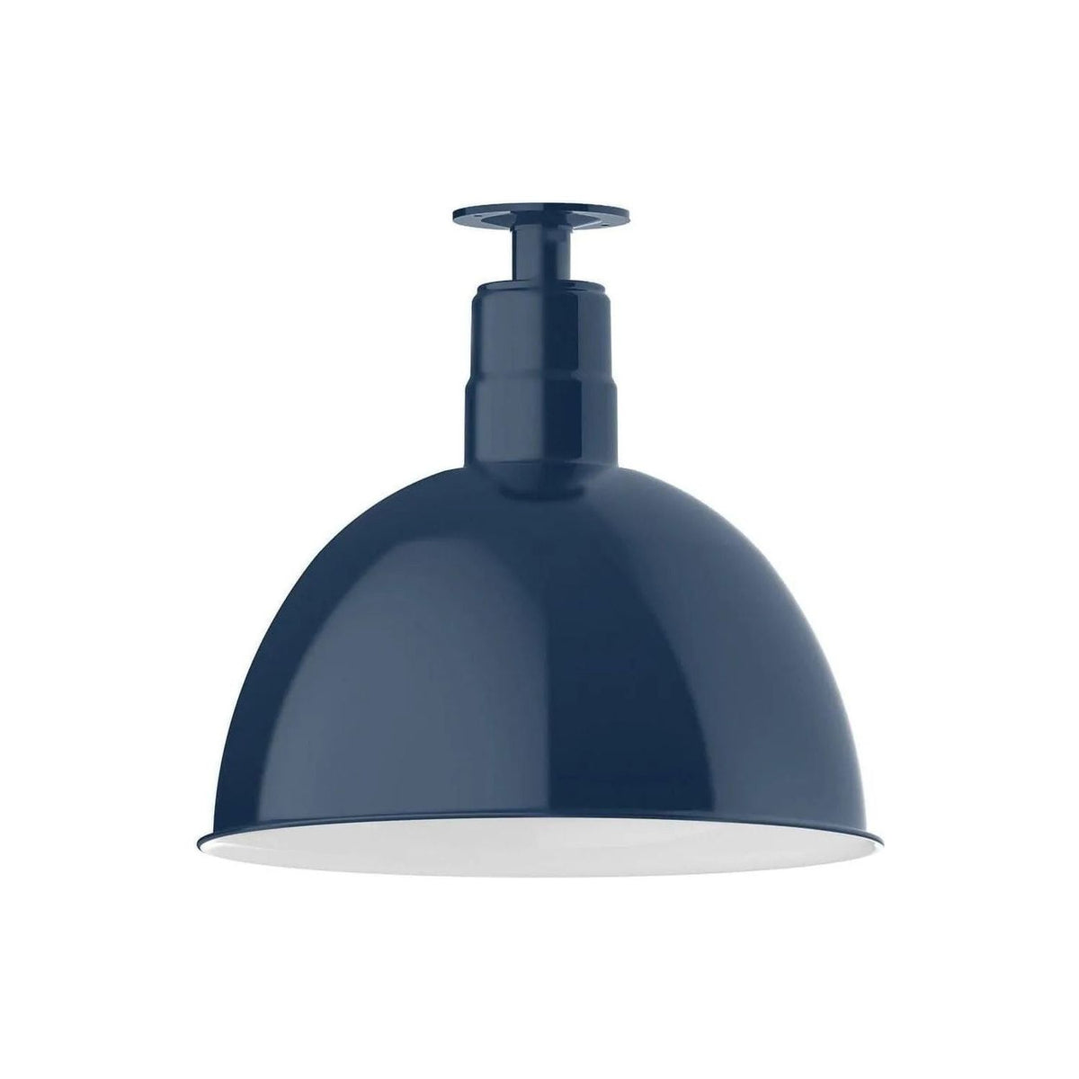 Montclair Light Works - Deep Bowl 16" Flush Mount - FMB117-50 | Montreal Lighting & Hardware