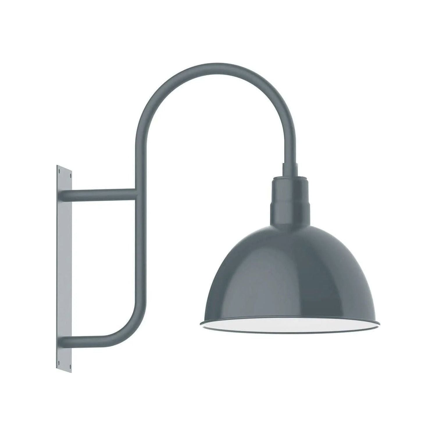 Montclair Light Works - Deep Bowl 16" Wall Mount - WMF117-40 | Montreal Lighting & Hardware