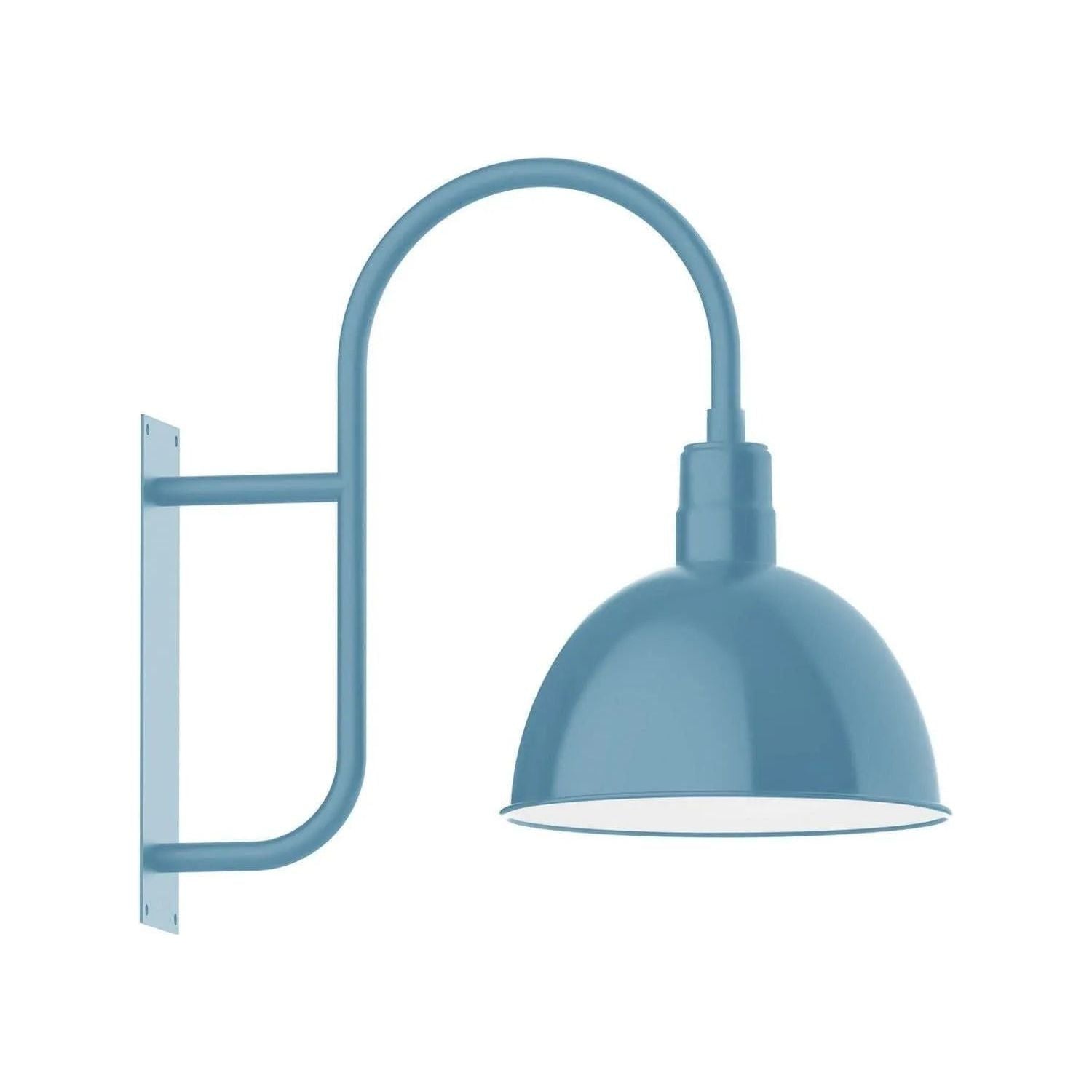 Montclair Light Works - Deep Bowl 16" Wall Mount - WMF117-54 | Montreal Lighting & Hardware