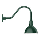 Montclair Light Works - Deep Bowl 8" Gooseneck Wall Light - GNA114-42 | Montreal Lighting & Hardware
