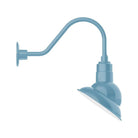 Montclair Light Works - Emblem 10" Gooseneck Wall Light - GNA120-54 | Montreal Lighting & Hardware