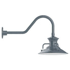 Montclair Light Works - Homestead 12" Gooseneck Wall Light - GNB142-40 | Montreal Lighting & Hardware