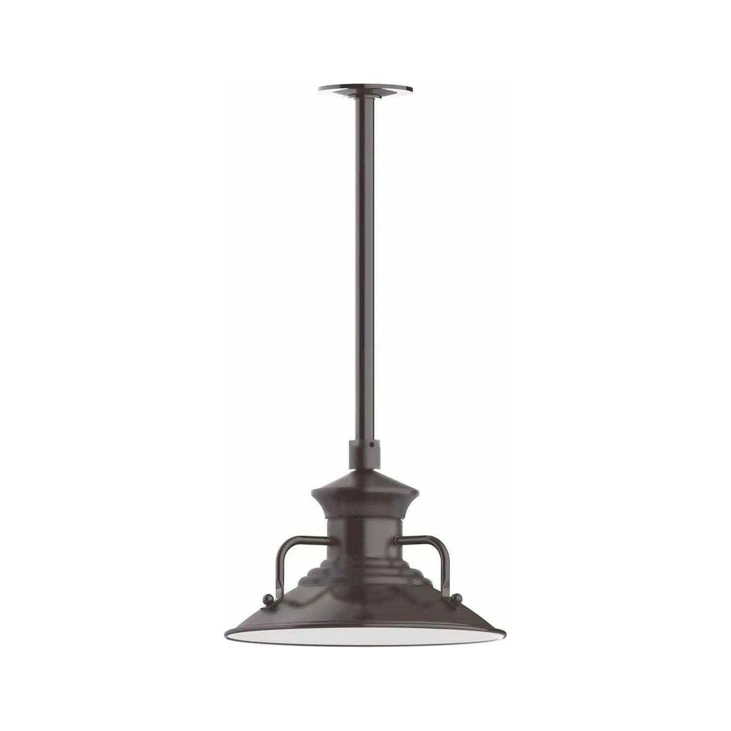 Montclair Light Works - Homestead 12" Pendant, Stem Mount - STA142-51 | Montreal Lighting & Hardware