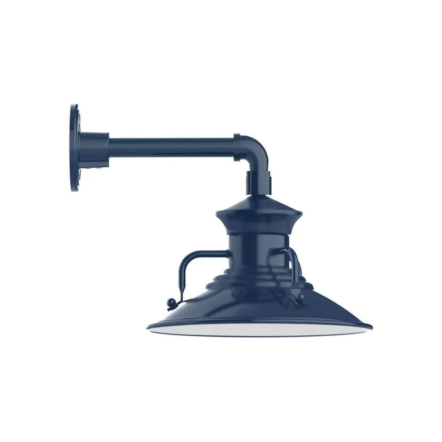 Montclair Light Works - Homestead 12" Straight Arm Wall Light - GNN142-50 | Montreal Lighting & Hardware