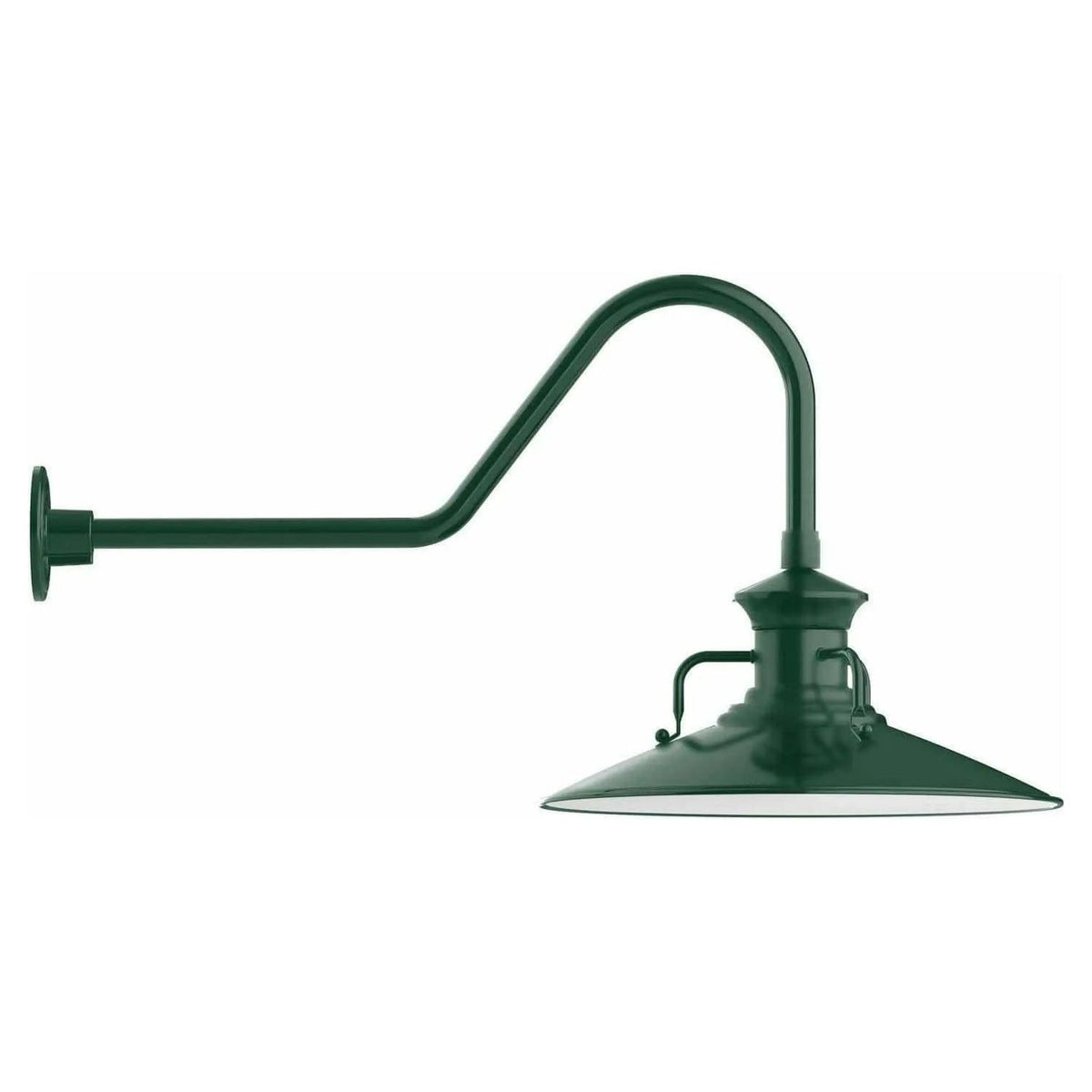 Montclair Light Works - Homestead 18" Gooseneck Wall Light - GNC143-42 | Montreal Lighting & Hardware