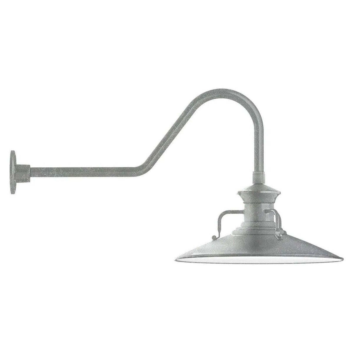 Montclair Light Works - Homestead 18" Gooseneck Wall Light - GNC143-49 | Montreal Lighting & Hardware
