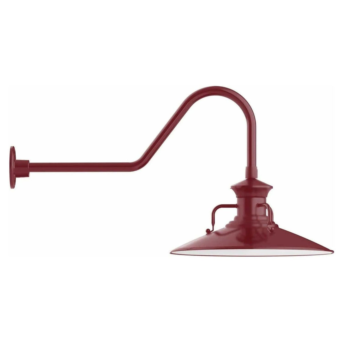 Montclair Light Works - Homestead 18" Gooseneck Wall Light - GNC143-55 | Montreal Lighting & Hardware