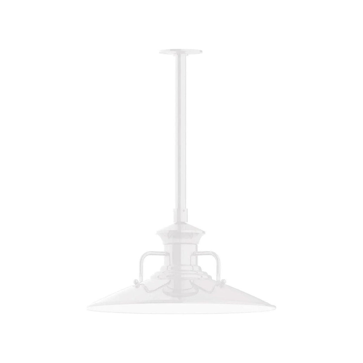 Montclair Light Works - Homestead 18" Pendant, Stem Mount - STB143-44 | Montreal Lighting & Hardware