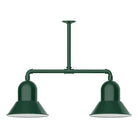 Montclair Light Works - Prima 12" 2-Light Stem Hung Pendant Light - MSD123-42 | Montreal Lighting & Hardware