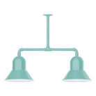 Montclair Light Works - Prima 12" 2-Light Stem Hung Pendant Light - MSD123-48 | Montreal Lighting & Hardware