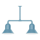 Montclair Light Works - Prima 12" 2-Light Stem Hung Pendant Light - MSD123-54 | Montreal Lighting & Hardware