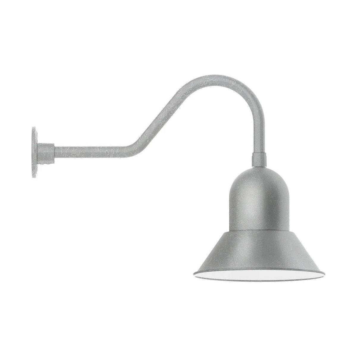 Montclair Light Works - Prima 12" Gooseneck Wall Light - GNB123-49 | Montreal Lighting & Hardware