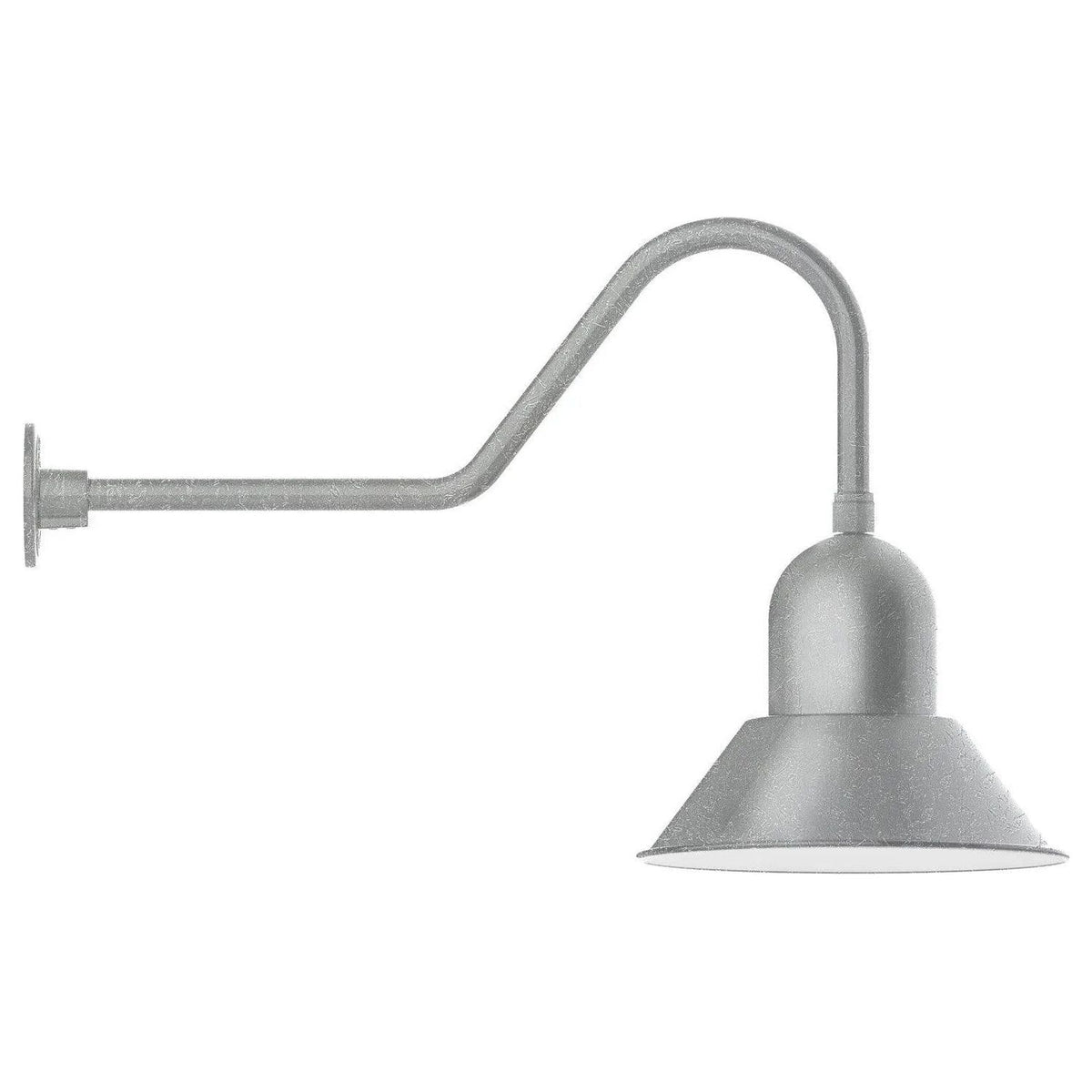 Montclair Light Works - Prima 14" Gooseneck Wall Light - GNC124-49 | Montreal Lighting & Hardware