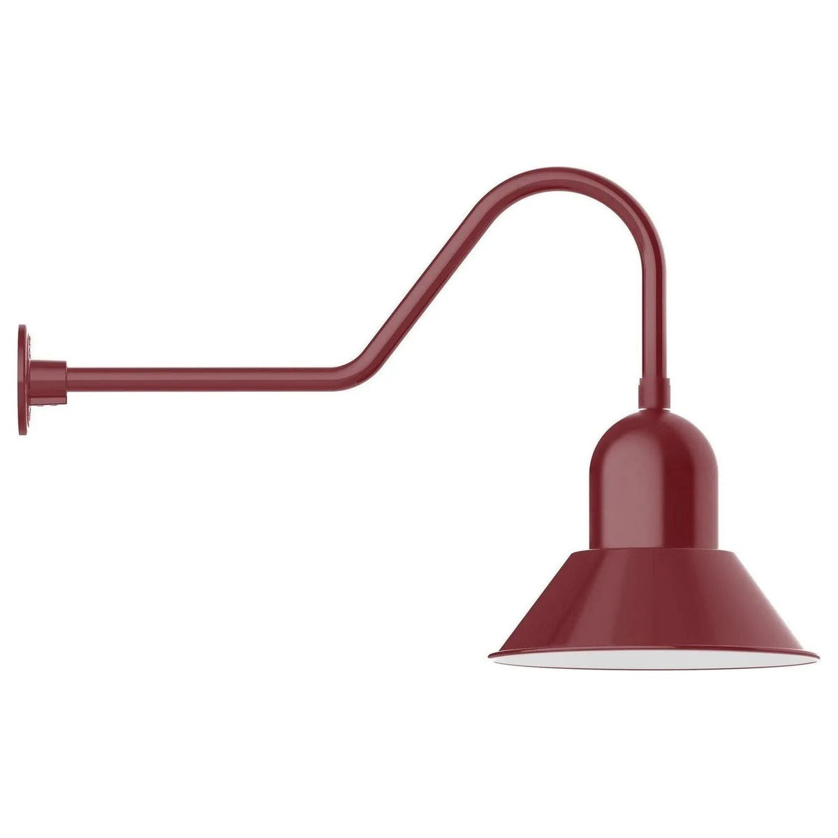 Montclair Light Works - Prima 14" Gooseneck Wall Light - GNC124-55 | Montreal Lighting & Hardware