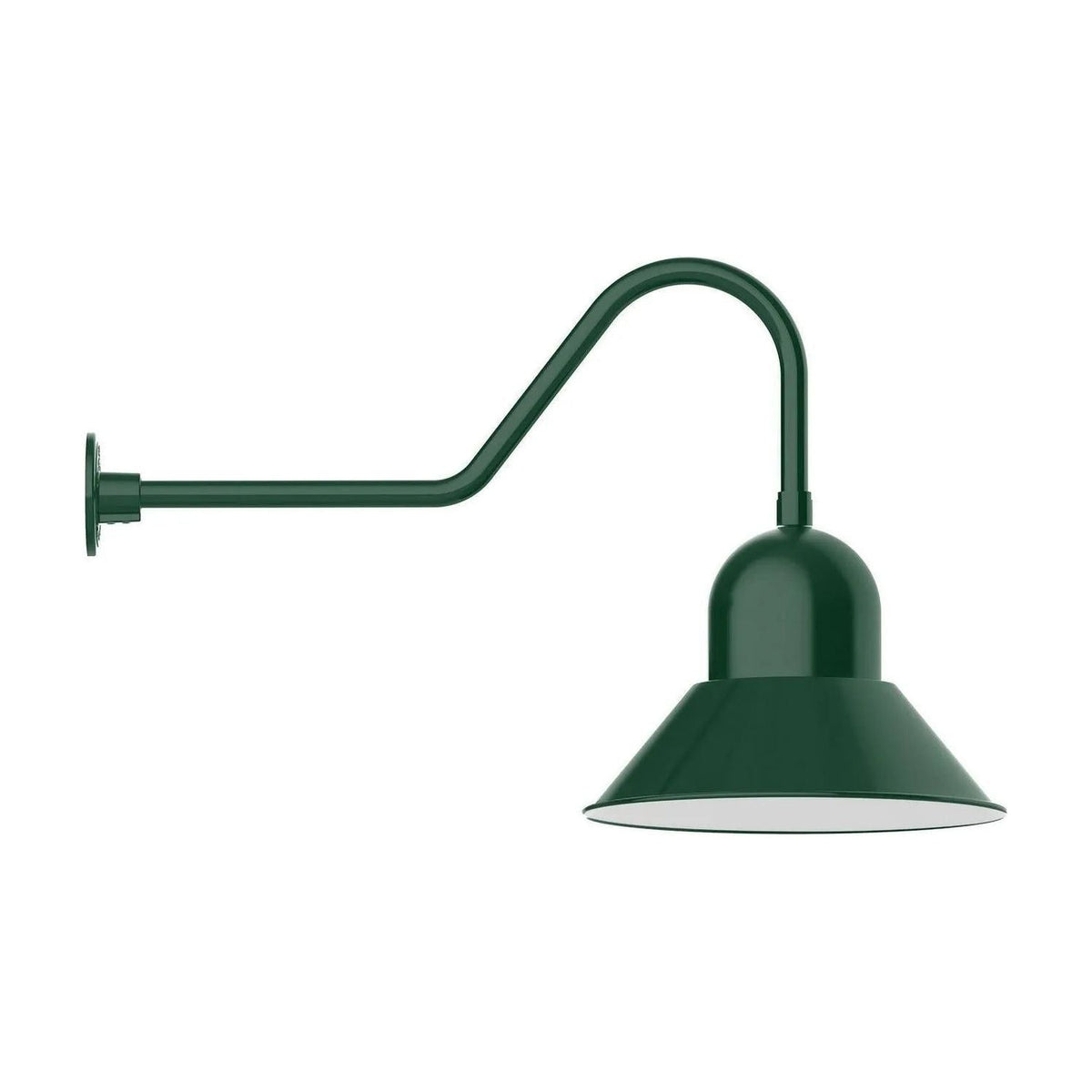Montclair Light Works - Prima 16" Gooseneck Wall Light - GNC125-42 | Montreal Lighting & Hardware