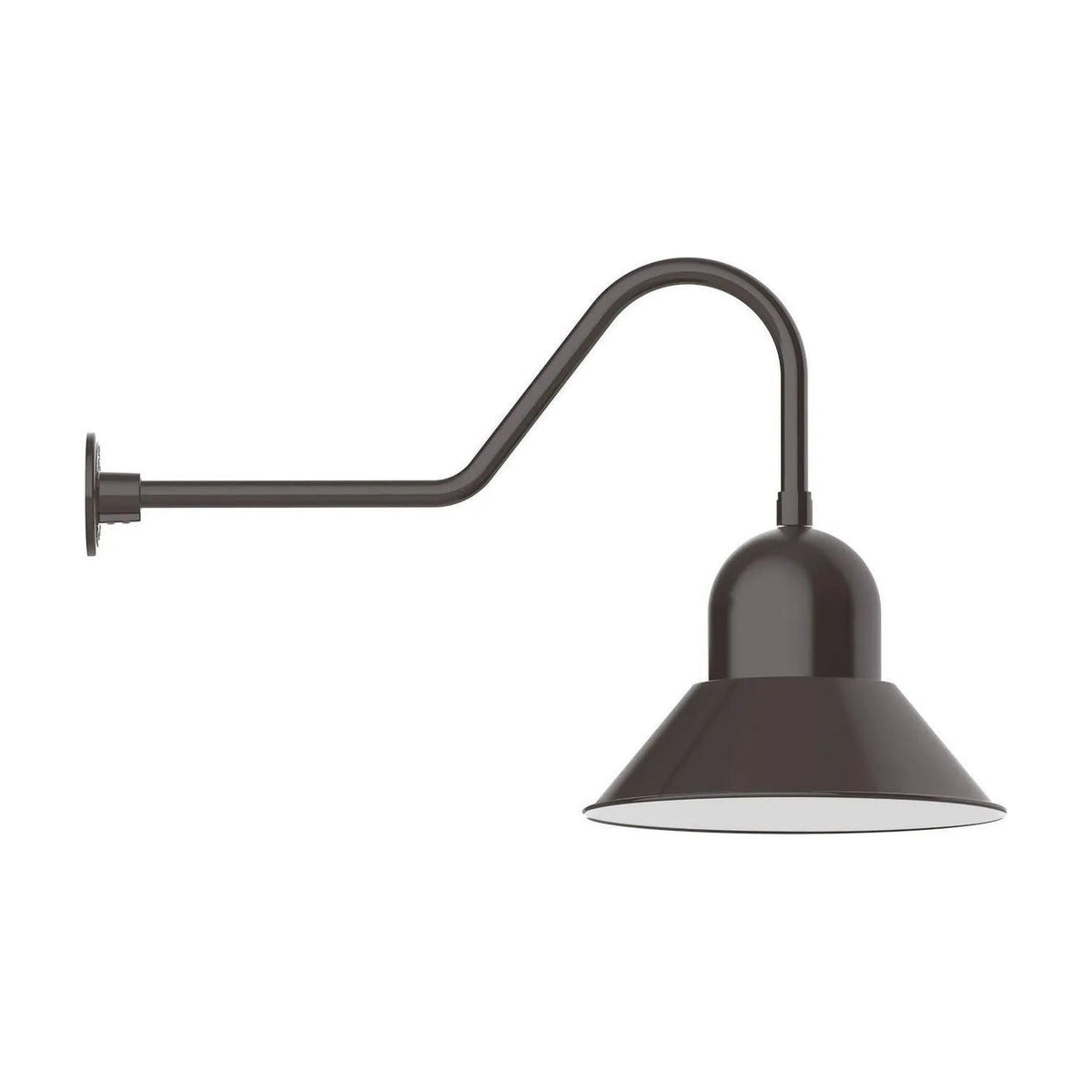Montclair Light Works - Prima 16" Gooseneck Wall Light - GNC125-51 | Montreal Lighting & Hardware