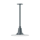 Montclair Light Works - Radial 12" Pendant, Stem Mount - STA158-40 | Montreal Lighting & Hardware