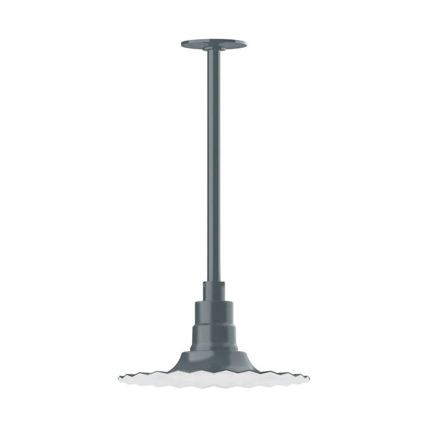 Radial 12" Pendant, Stem Mount