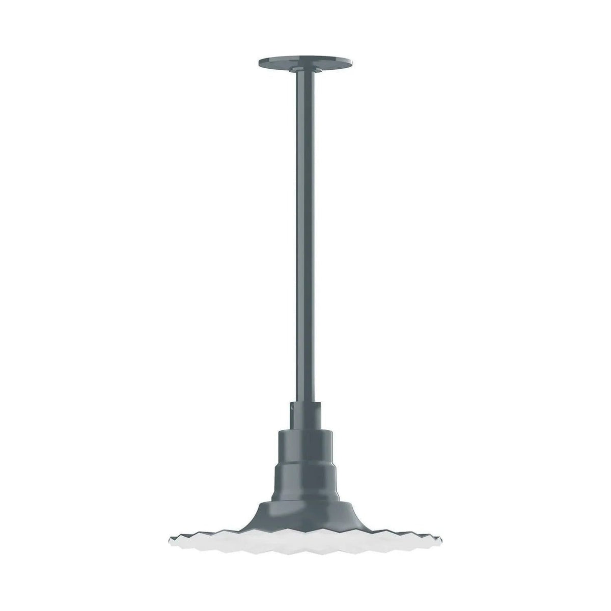 Montclair Light Works - Radial 12" Pendant, Stem Mount - STA158-40 | Montreal Lighting & Hardware