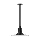 Montclair Light Works - Radial 12" Pendant, Stem Mount - STA158-41 | Montreal Lighting & Hardware