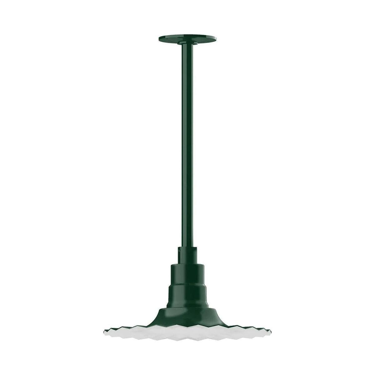 Montclair Light Works - Radial 12" Pendant, Stem Mount - STA158-42 | Montreal Lighting & Hardware