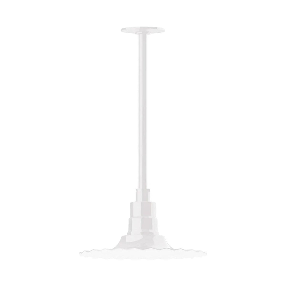 Montclair Light Works - Radial 12" Pendant, Stem Mount - STA158-44 | Montreal Lighting & Hardware