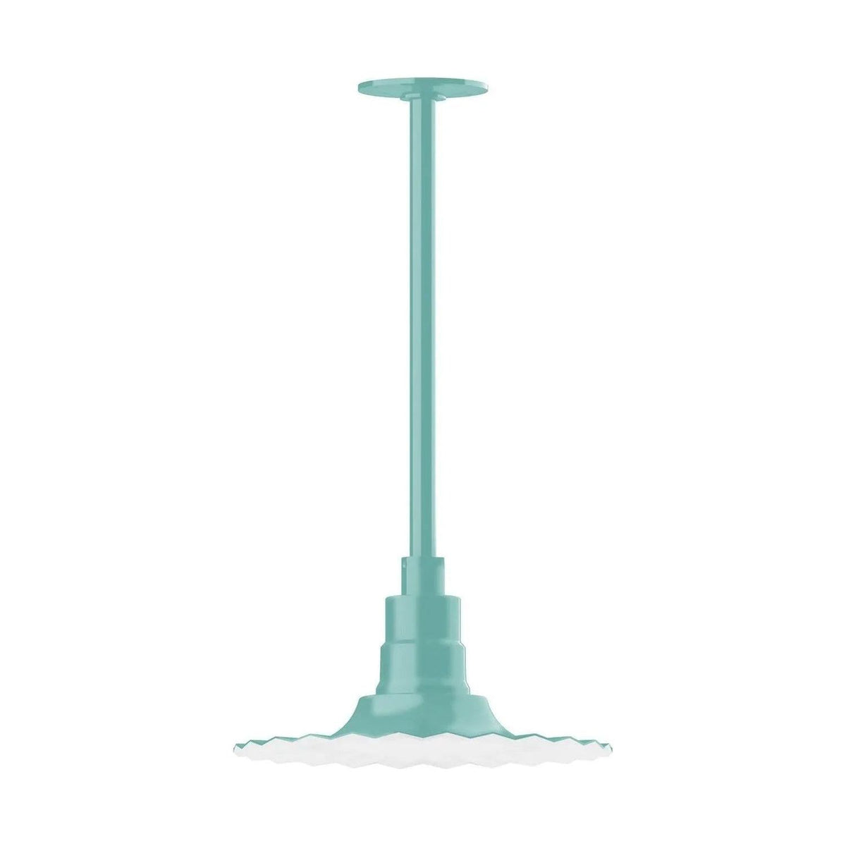 Montclair Light Works - Radial 12" Pendant, Stem Mount - STA158-48 | Montreal Lighting & Hardware