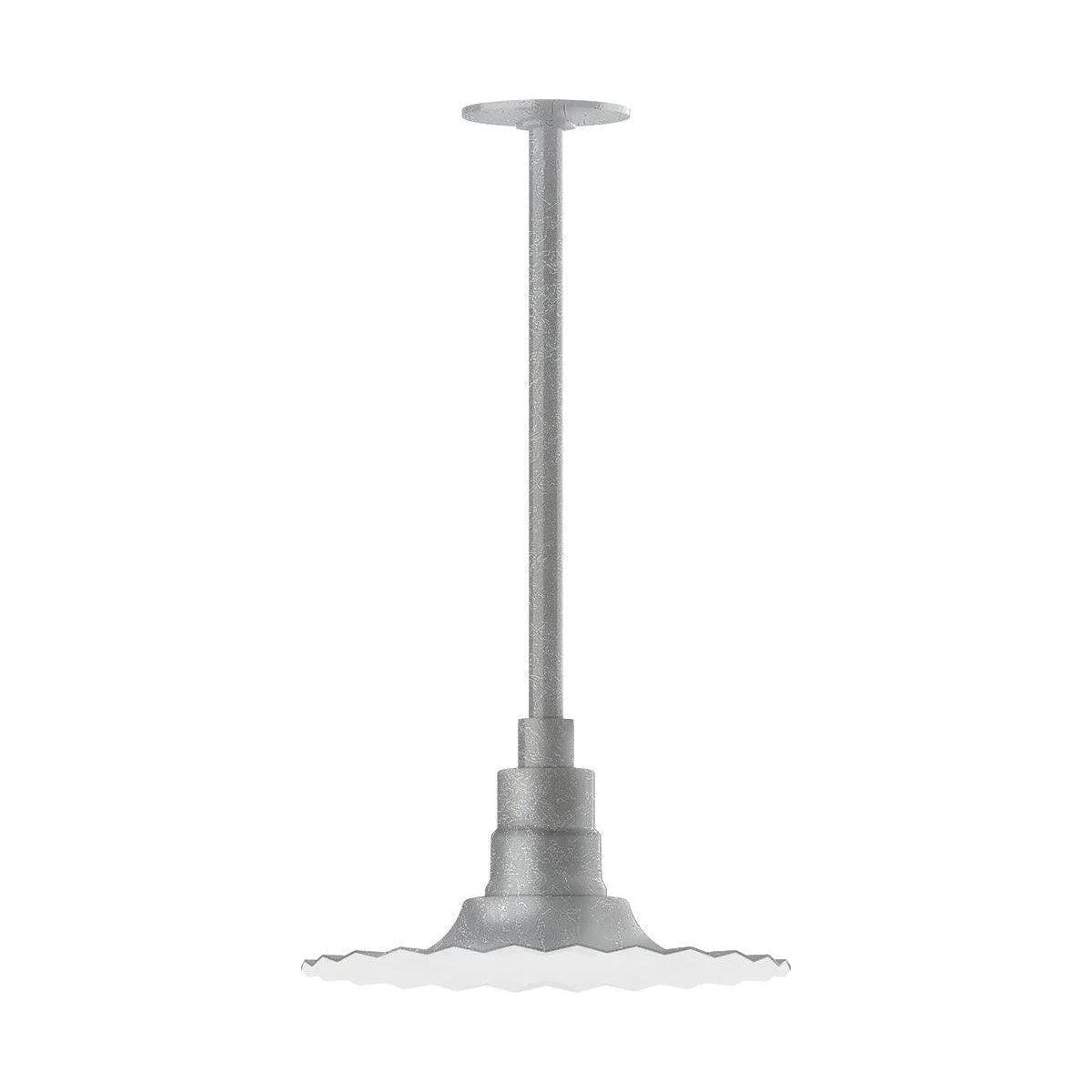 Montclair Light Works - Radial 12" Pendant, Stem Mount - STA158-49 | Montreal Lighting & Hardware