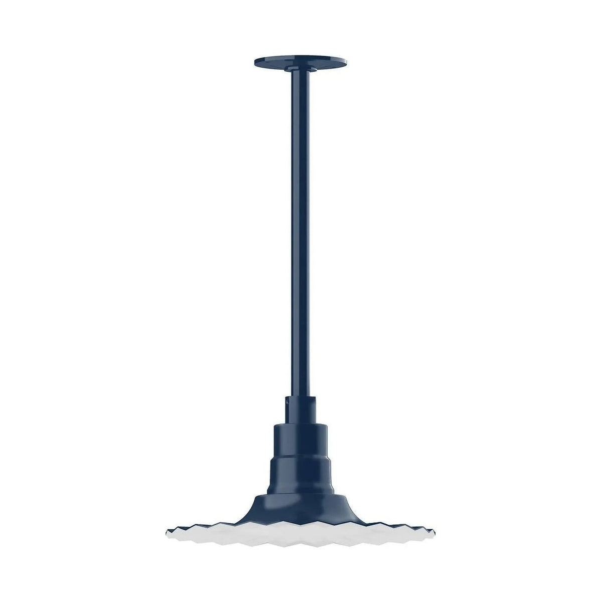 Montclair Light Works - Radial 12" Pendant, Stem Mount - STA158-50 | Montreal Lighting & Hardware
