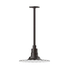 Montclair Light Works - Radial 12" Pendant, Stem Mount - STA158-51 | Montreal Lighting & Hardware