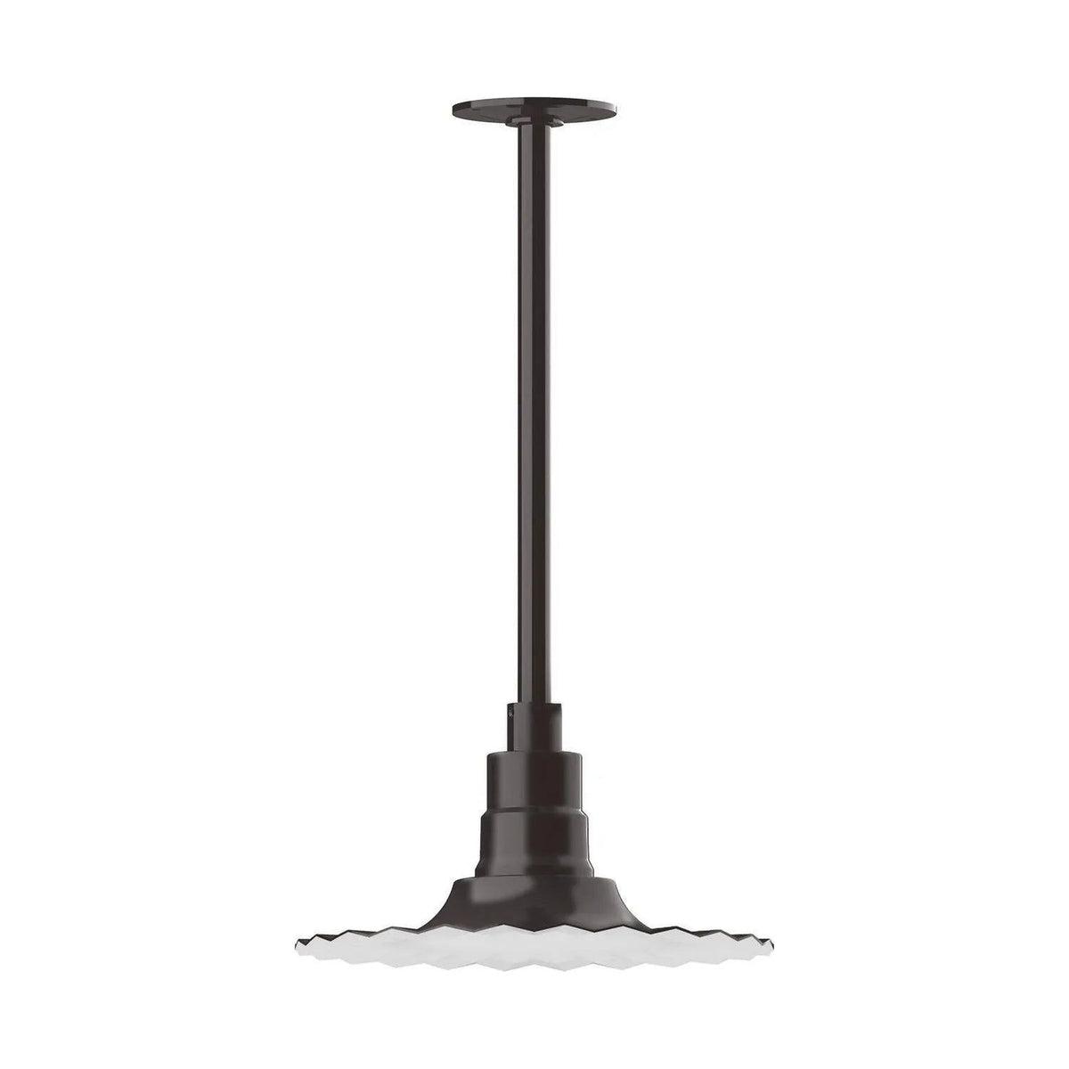 Montclair Light Works - Radial 12" Pendant, Stem Mount - STA158-51 | Montreal Lighting & Hardware