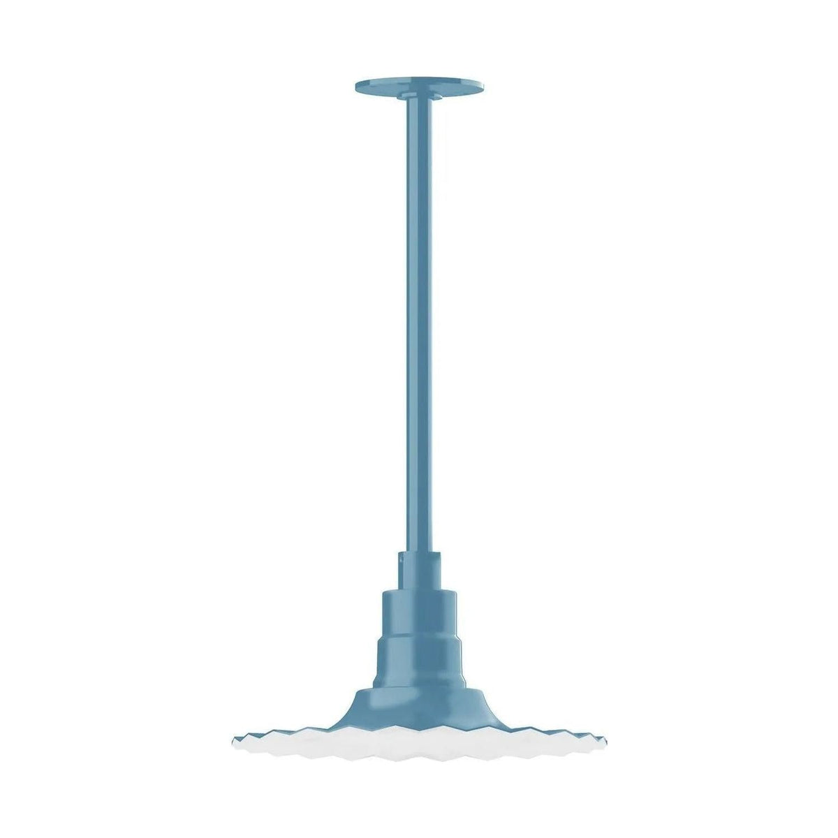 Montclair Light Works - Radial 12" Pendant, Stem Mount - STA158-54 | Montreal Lighting & Hardware