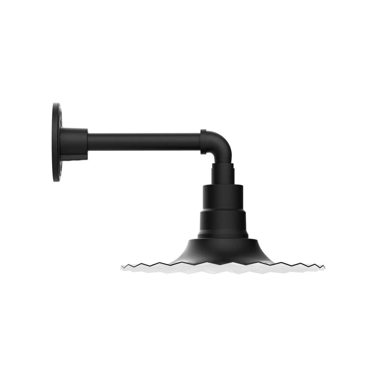 Montclair Light Works - Radial 12" Straight Arm Wall Light - GNN158-40 | Montreal Lighting & Hardware