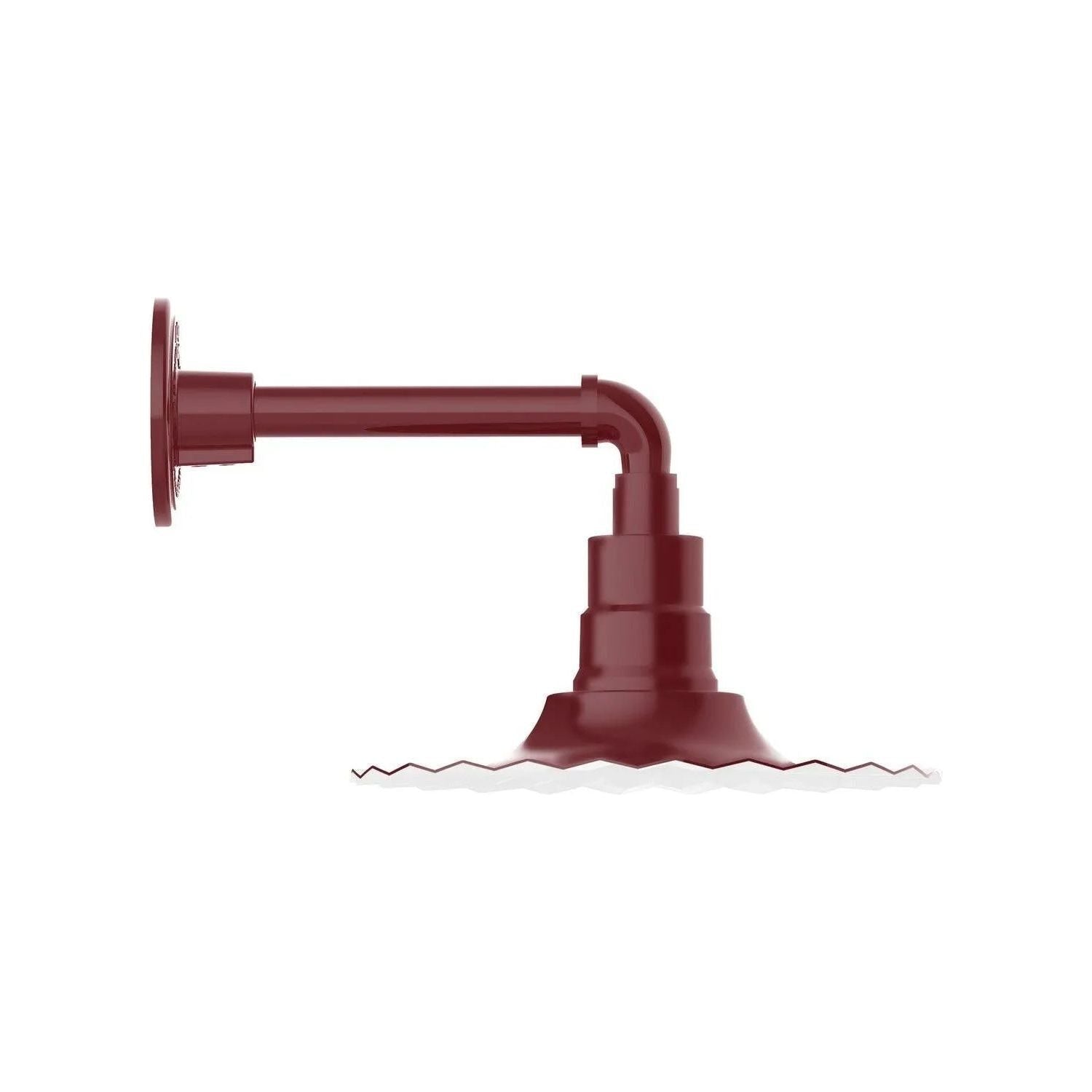 Montclair Light Works - Radial 12" Straight Arm Wall Light - GNN158-55 | Montreal Lighting & Hardware