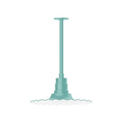 Montclair Light Works - Radial 16" Pendant, Stem Mount - STB159-48 | Montreal Lighting & Hardware