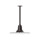 Montclair Light Works - Radial 16" Pendant, Stem Mount - STB159-51 | Montreal Lighting & Hardware