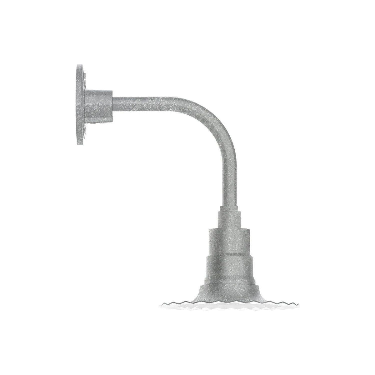 Montclair Light Works - Radial 8" Curved Arm Wall Light - GNT157-49 | Montreal Lighting & Hardware
