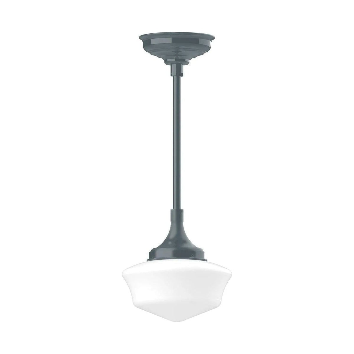 Montclair Light Works - Schoolhouse 12" Pendant, Stem Mount - STC021-40 | Montreal Lighting & Hardware